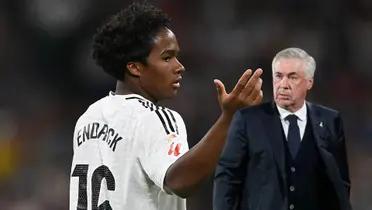 Carlo Ancelotti - Endrick (Foto: Real Madrid)