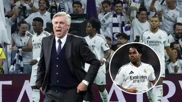 Carlo Ancelotti - Endrick (Foto: Real Madrid)