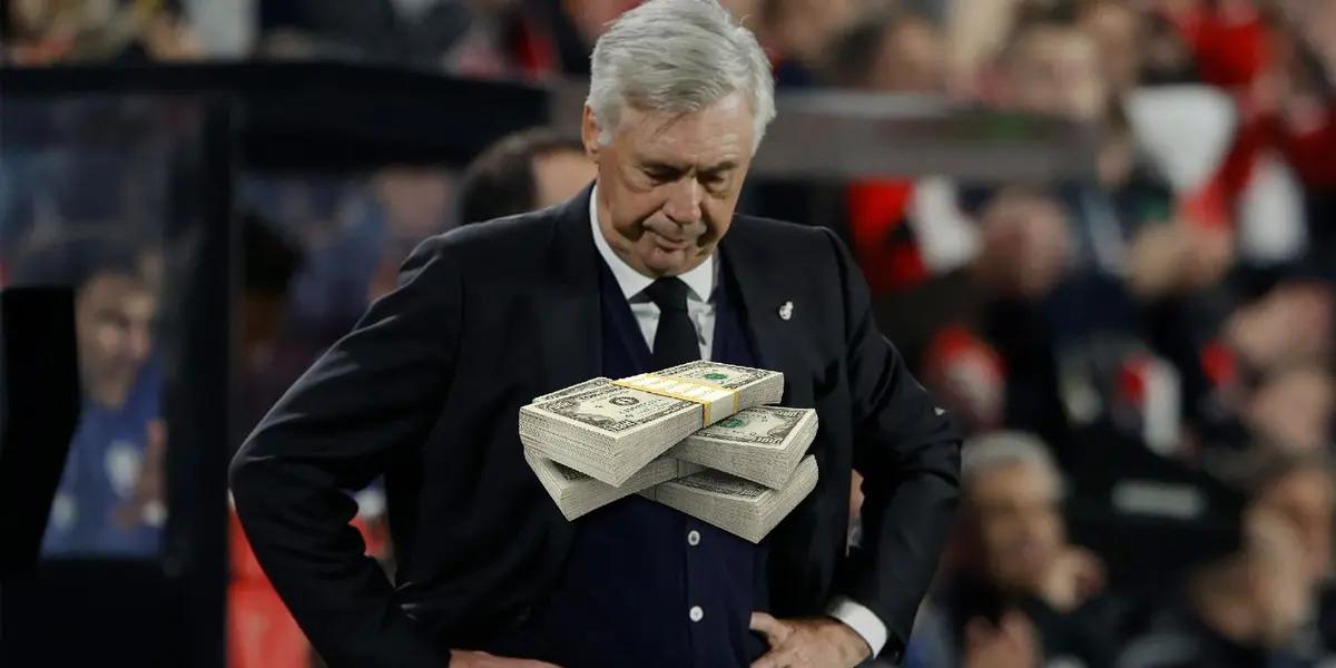 Carlo Ancelotti, entrenador del Real Madrid.