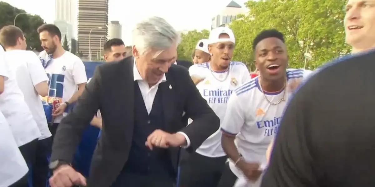Carlo Ancelotti, entrenador del Real Madrid