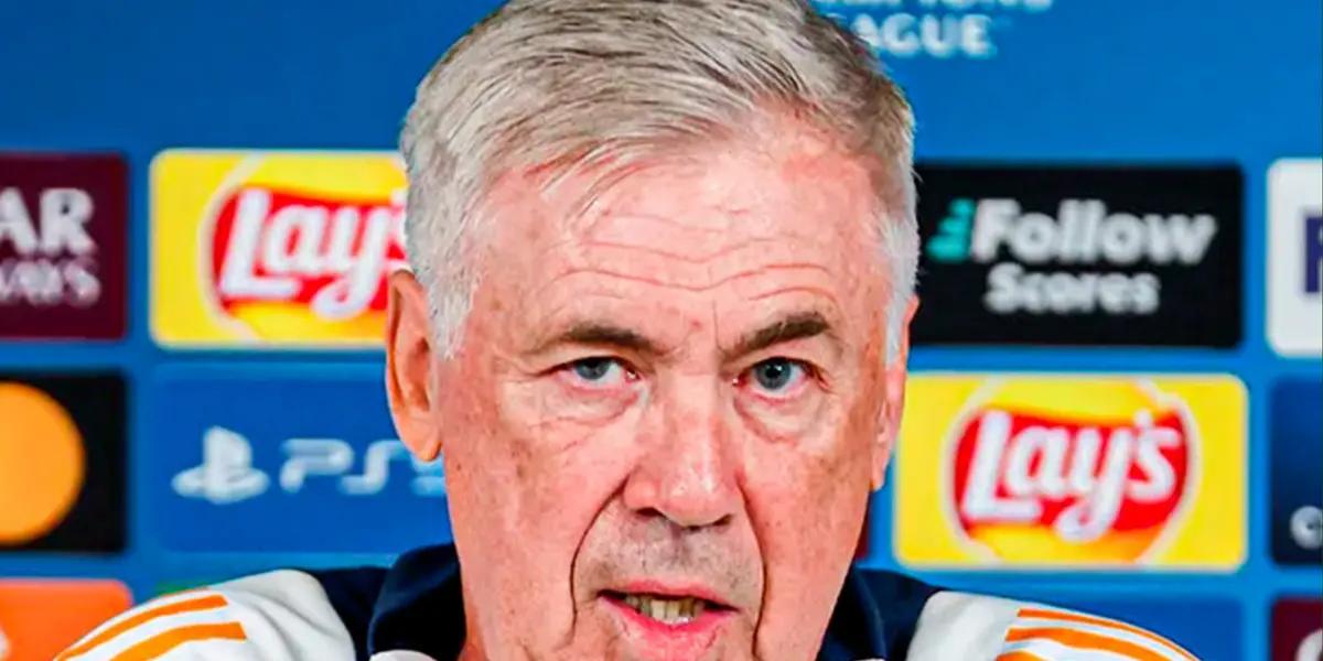 Carlo Ancelotti. Foto: redes del Real Madrid.