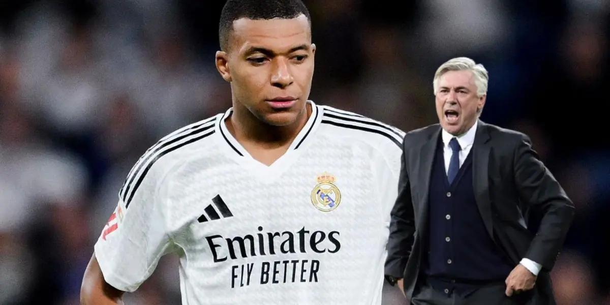 Carlo Ancelotti - Kylian Mbappé (Foto: Real Madrid)