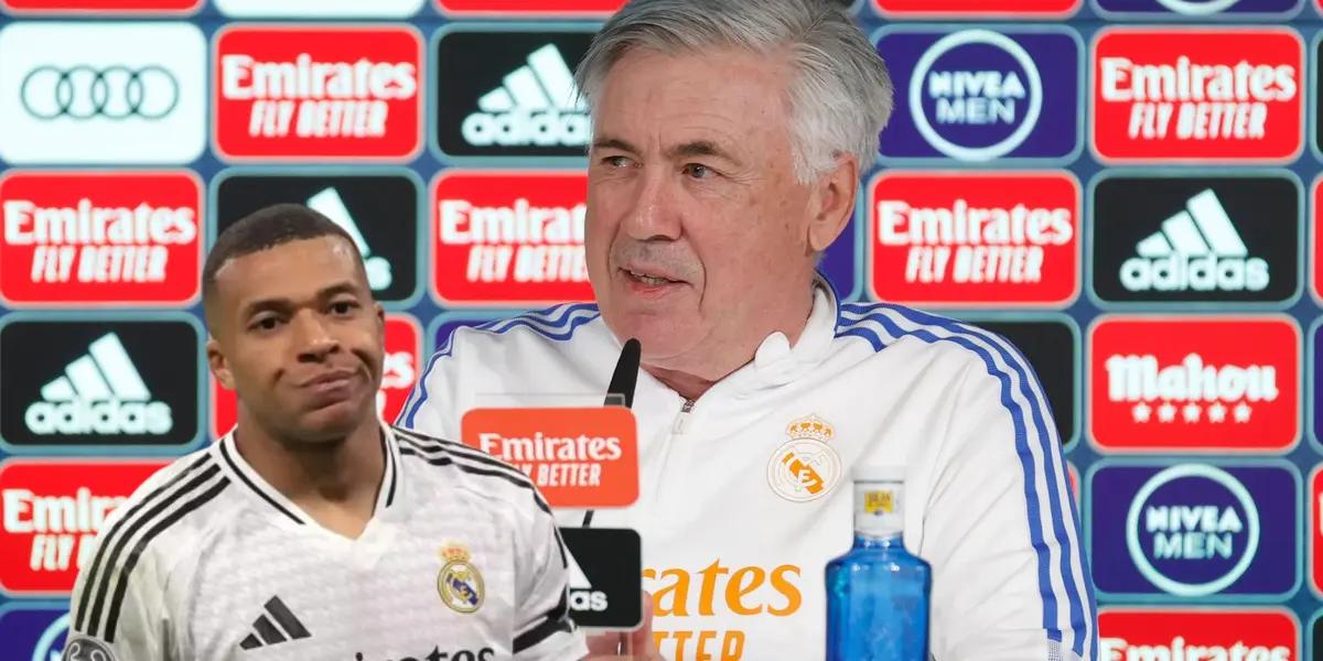 Carlo Ancelotti - Kylian Mbappé (Foto: Real Madrid)