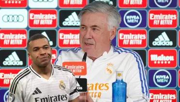 Carlo Ancelotti - Kylian Mbappé (Foto: Real Madrid)