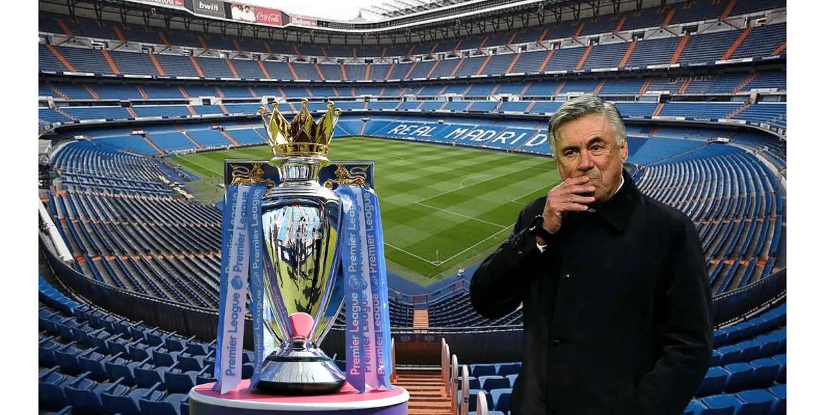 Carlo Ancelotti lo sacó del equipo titular para el clásico contra Atlético de Madrid y un grande de Inglaterra vuelve por él