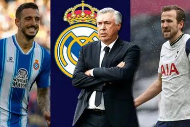 Carlo Ancelotti pidió por un delantero de primera línea pero le trajeron a Joselú y ahora tiene decidido una fuerte maniobra