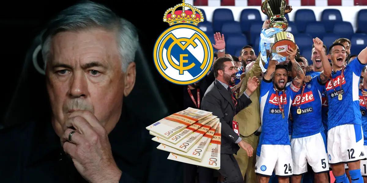 Carlo Ancelotti puede irse de Real Madrid porque Nápoli lo quiere pero el tema es el contrato