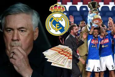 Carlo Ancelotti puede irse de Real Madrid porque Nápoli lo quiere pero el tema es el contrato