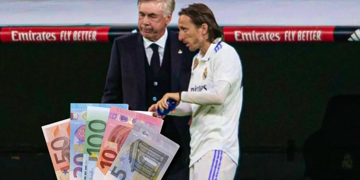 Carlo Ancelotti quiere mantener a Luka Modric como parte de su cuerpo técnico en el Madrid, tendría otro sueldo
