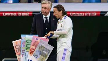 Carlo Ancelotti quiere mantener a Luka Modric como parte de su cuerpo técnico en el Madrid, tendría otro sueldo