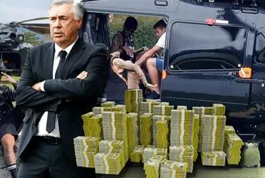 Carlo Ancelotti también se dio el lujo de tener un helicóptero, así como Neymar que desembolsó nada menos que 13 millones