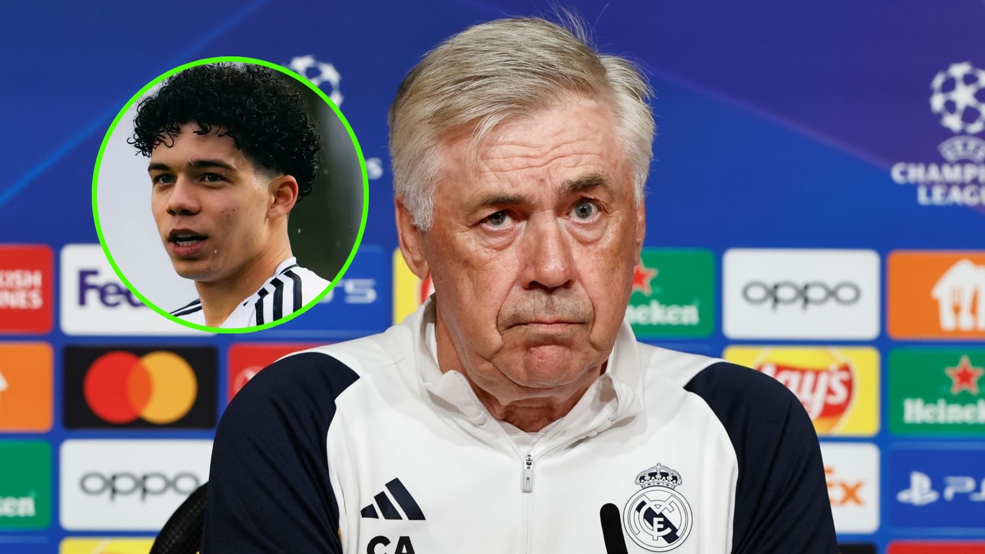 Carlo Ancelotti sobre Enzo Alves