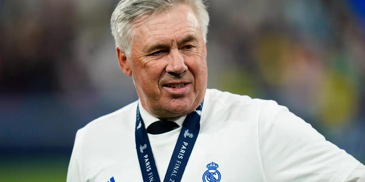 Carlo Ancelotti suena para Brasil, ahora que está en el Real Madrid y mira cuánto gana de salario