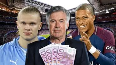 Carlo Ancelotti tiene a su elegido para la delantera del Real Madrid y ya lo ha pedido, por encima de Mbappé y Haaland