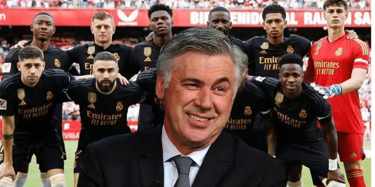 Carlo Ancelotti tiene en mente un equipo llamativo para recibir este miércoles a Nápoli