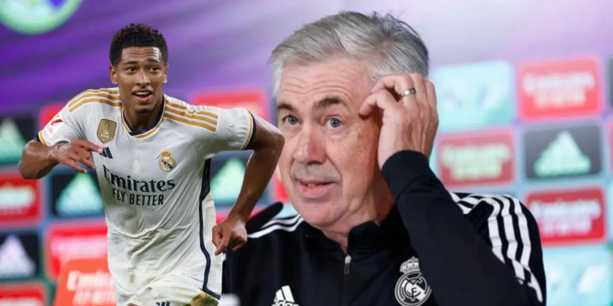 Carlo Ancelotti tiene un imprevisto problema dentro del camerino del Real Madrid