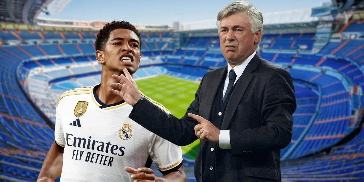 Carlo Ancelotti tiene un problema a resolver tras la estelar llegada de Jude Bellingham