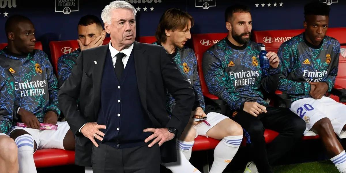 Carlo Ancelotti tomará correctivos en el Real Madrid, luego de la derrota que tuvieron contra el Atlético de Madrid