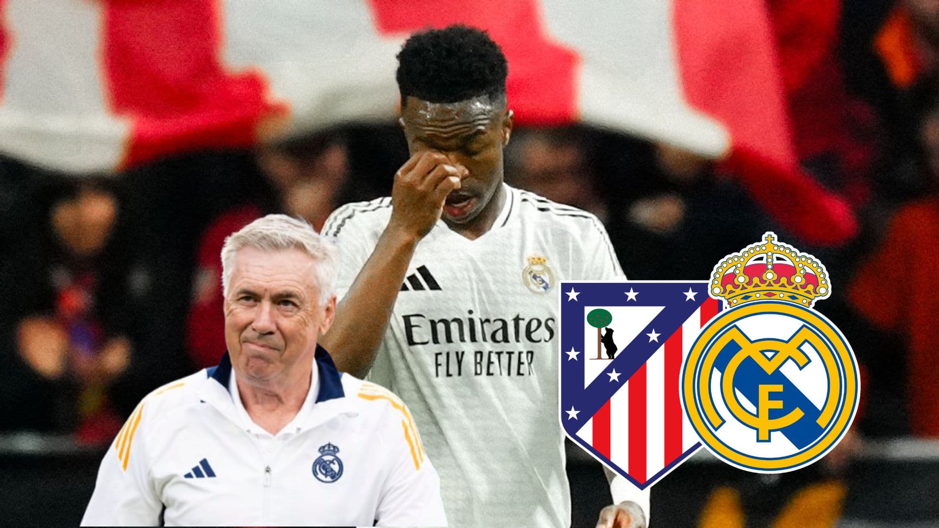 Carlo Ancelotti - Vinicius Jr. (Foto: X)