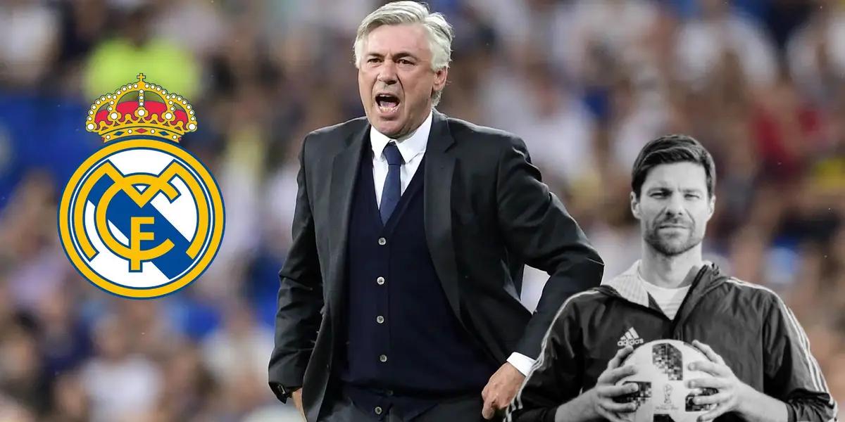 Carlo Ancelotti - Xabi Alonso (Foto: Real Madrid)