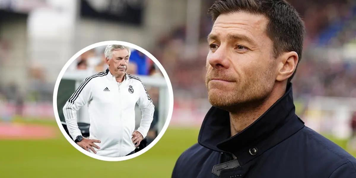 Carlo Ancelotti - Xabi Alonso (Foto: X)