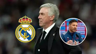 Carlo Ancelotti - Xabi Alonso (Foto: X del Real Madrid)