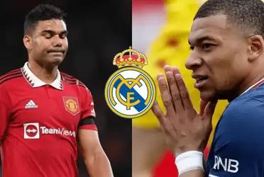 Casemiro sufre en el United por haber traicionado al Real Madrid al igual que Mbappé en PSG.