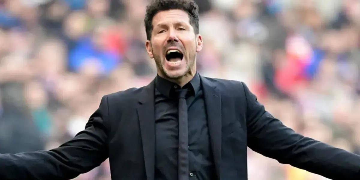 Casi a los golpes, el polémico cruce de Simeone con un directivo del Dortmund