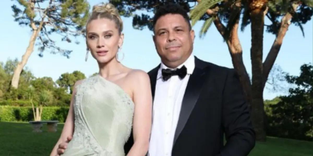 Celina y Ronaldo. Foto: redes de Ronaldo.