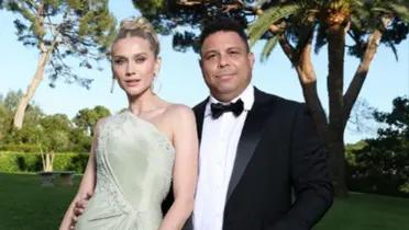 Celina y Ronaldo. Foto: redes de Ronaldo.