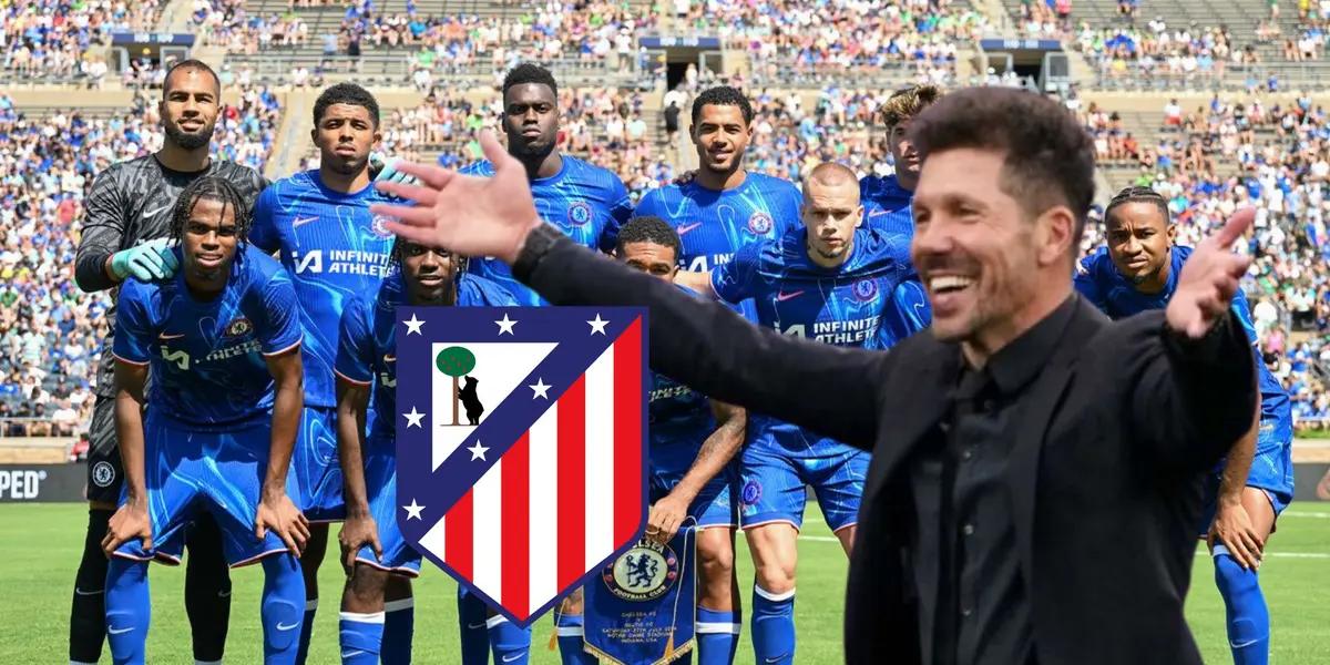 Chelsea - Diego Simeone (Foto: Chelsea)