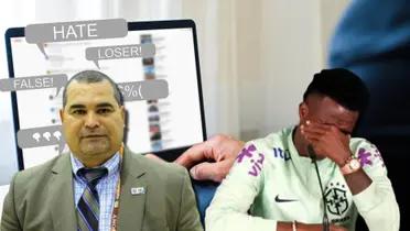 Chilavert insultó feo a Vinicius y la respuesta de los hinchas fue insólita