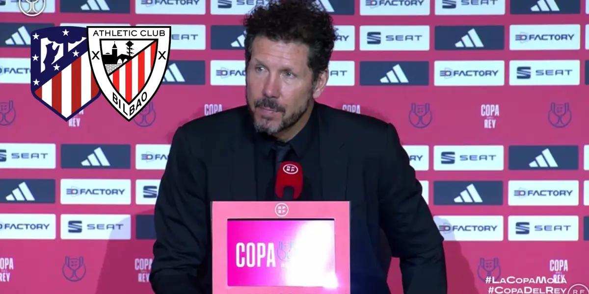 Cholo Simeone en rueda de prensa