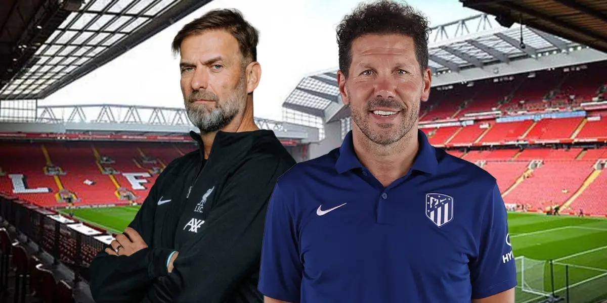 Cholo Simeone y Jürgen Klopp