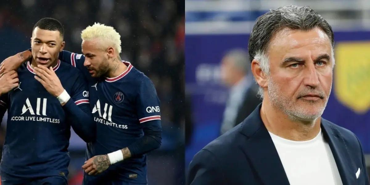 Christophe Galtier ha dicho que el que no quiera jugar se irá del PSG y que la disciplina debe ser dentro y fuera de la cancha.