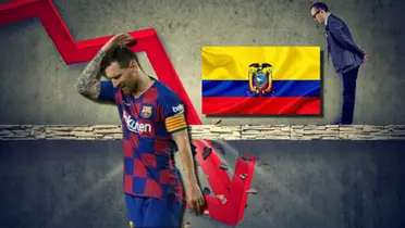 Como a Messi, el ecuatoriano que no fichó el Barça para no caer en bancarrota