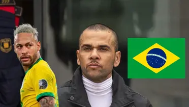 Como el padre de Neymar, el compañero de Alves que lo atacó con dureza