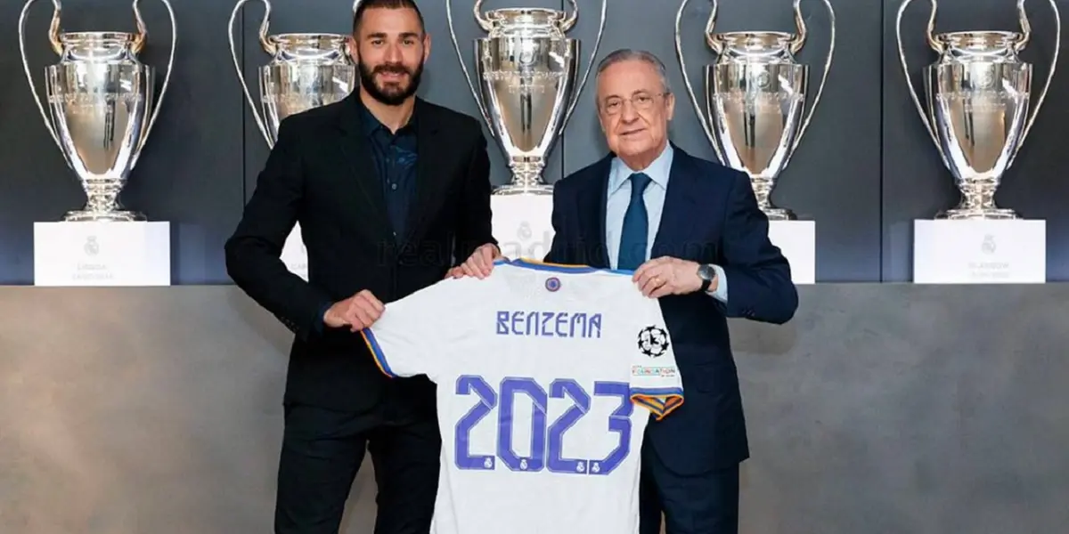 Como habíamos anticipado en este portal, Karim Benzema seguirá ligado al Real Madrid hasta 2023. El delantero se mostró reconfortado y comentó algunos pormenores de la negociación.