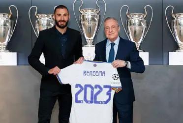 Como habíamos anticipado en este portal, Karim Benzema seguirá ligado al Real Madrid hasta 2023. El delantero se mostró reconfortado y comentó algunos pormenores de la negociación.