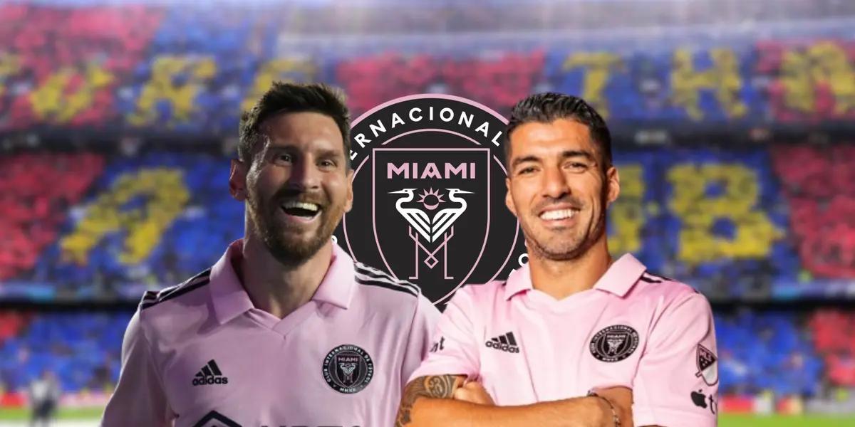 Como hacían en Barça, la primera imagen de Messi junto a Suárez en Inter Miami