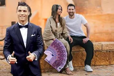 Como Lionel Messi con Arabia, ahora Cristiano Ronaldo también es imagen de una isla que la está promocionando