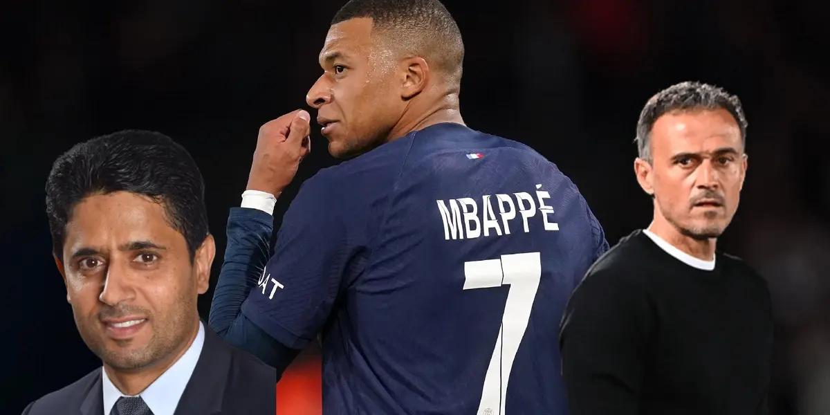 Como Luis Enrique, el palazo de Al-Khelaifi por irse de PSG rumbo a Real Madrid