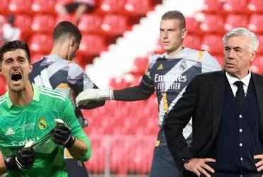 Como Lunin y Kepa no dan talla, la opción de Ancelotti mientras vuelve Courtois