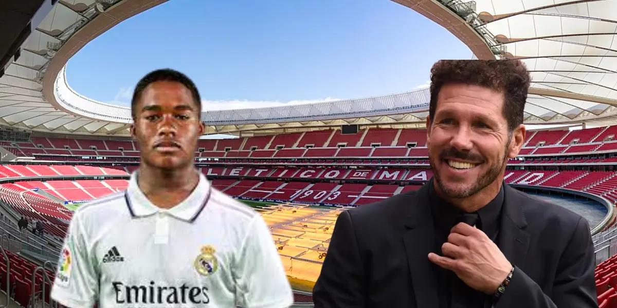 Como Madrid fichó a Endrick, Atleti pone 35 millones por la nueva joya brasilera