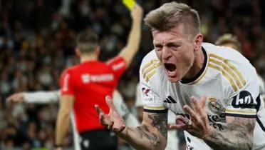 Como nunca antes, el zasca de Toni Kroos al árbitro del Madrid vs Sevilla