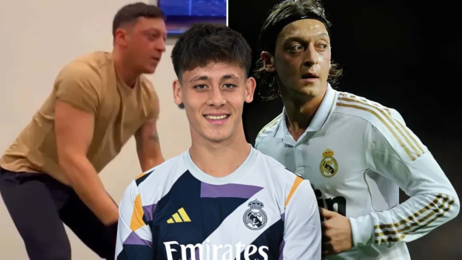 Como Özil, el increíble cambio físico de Arda Güler tras 9 meses en el Madrid