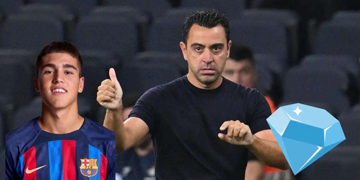 Como Pau Cubarsí, brilla con solo 18 años y Xavi lo quiere para Barça