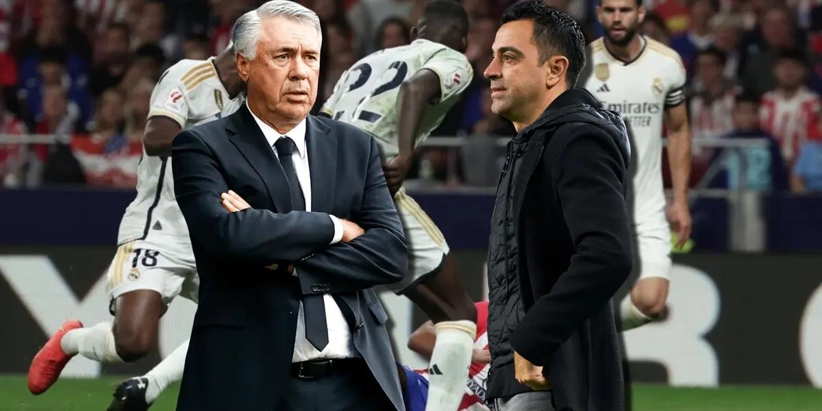 Como Xavi en el Barça, revelan lo que hizo Ancelotti en el camerino para que el Madrid gane al Atleti