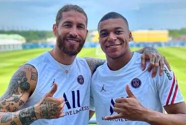 Compañeros en el PSG, Sergio Ramos recibió el apoyo de un crack como Mbappé para jugar en el Sevilla. Qué dijo Kylian