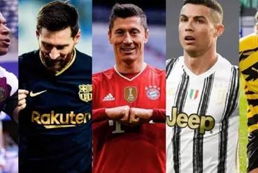 Con el año 2021 finalizo ya tenemos números claros sobre goles y asistencias, increíbles el número uno no es Lewandowski sino Kylian Mbappé